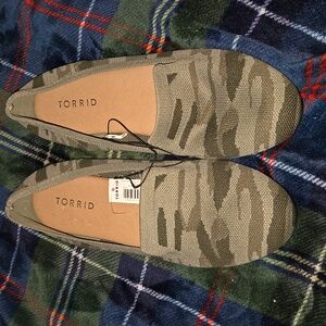 Torrid Camo Stretch Knit Loafer